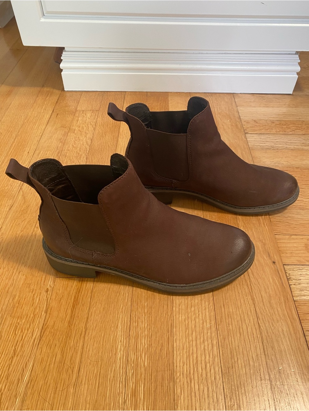 Brown Chelsea Ankle Boots - Classic Slip-On Booties